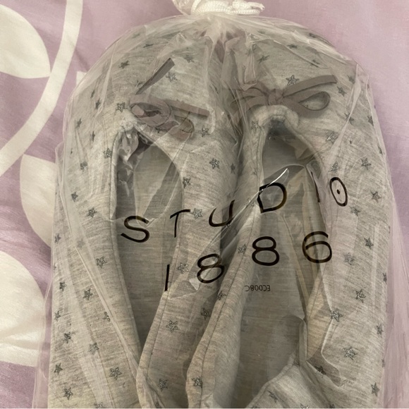 NWT. Avon Studio 1886. Ballet slippers. Pink, Gray. $11 each/$20 for two. - Picture 3 of 3